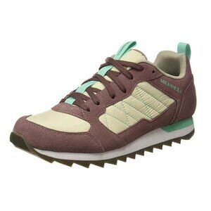 Merrell Women's Alpine Sport Pink Off White Sneaker, Burlwood, size 7.5